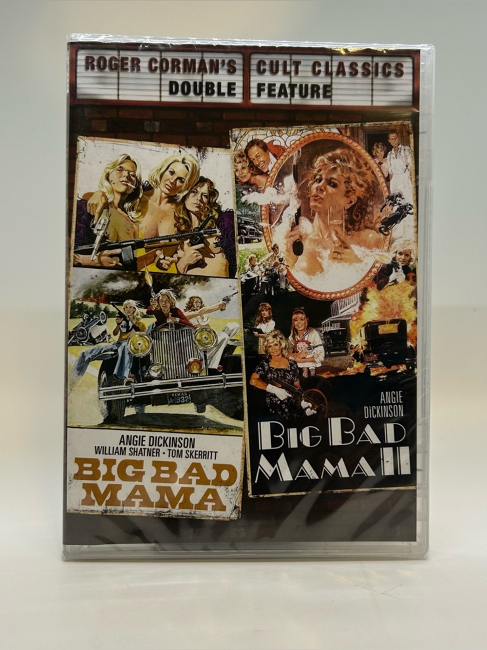 DVD Big Bad Mama 1 & 2 Double Feature ~ NEW ~ Region 1 ~ R Rated ~ Cult Classic